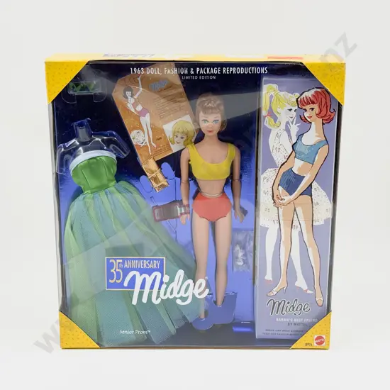 C1997 35th Anniersary Midge Senior Prom Reproduction 1963 Doll Ltd Ed MIB
