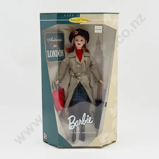 C1999 Autumn in London Barbie City Seasons Collection MIB