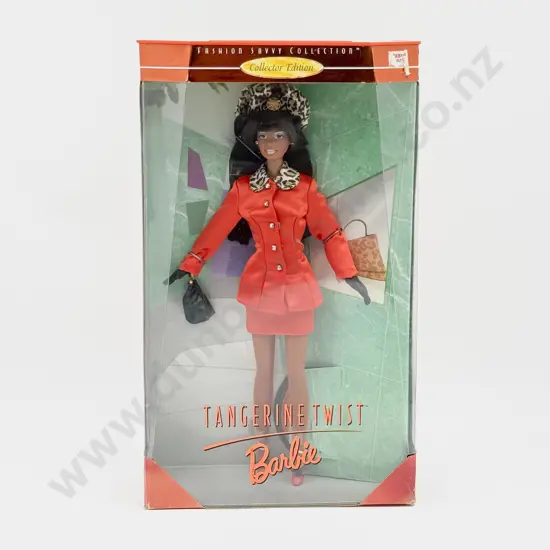 C1997 Tangerine Twist Barbie Fashion Savvy Collection MIB