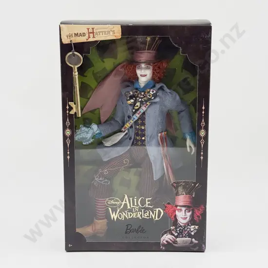 C2009 Barbie Alice in Wonderland The Mad Hatter MIB