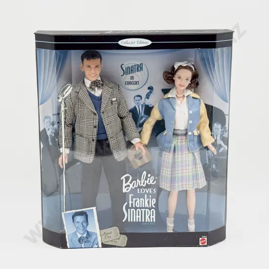 C1999 Barbie Loves Franke Sinatra Gift Set Collector Edition MIB