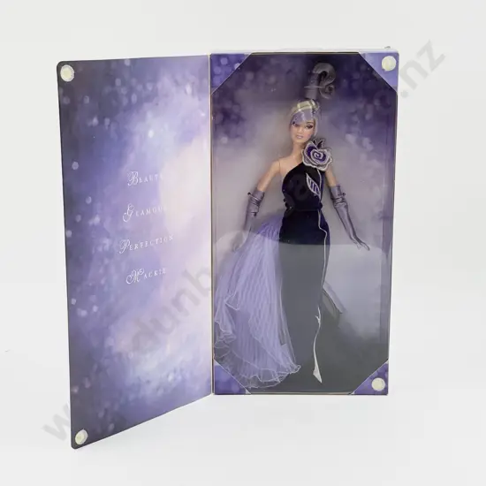 C2001 Barbie Avon The Sterling Silver Rose Bob Mackie Collector Edition MIB