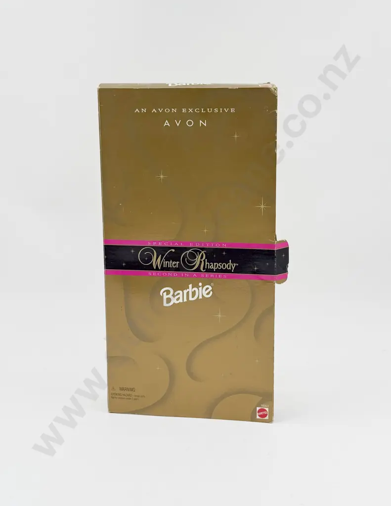 C1996 Barbie Avon Winter Rhapsody Exclusive MIB Image 1++