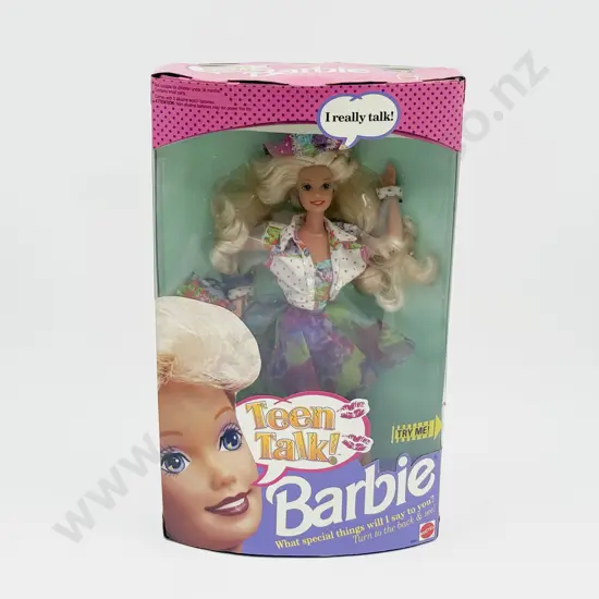 C1991 Teen Talk Barbie MIB