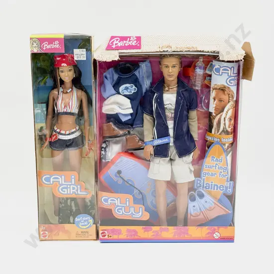 C2003/4 Barbie California Girl with Teresa Lea Christie Ken and Blaine MIB