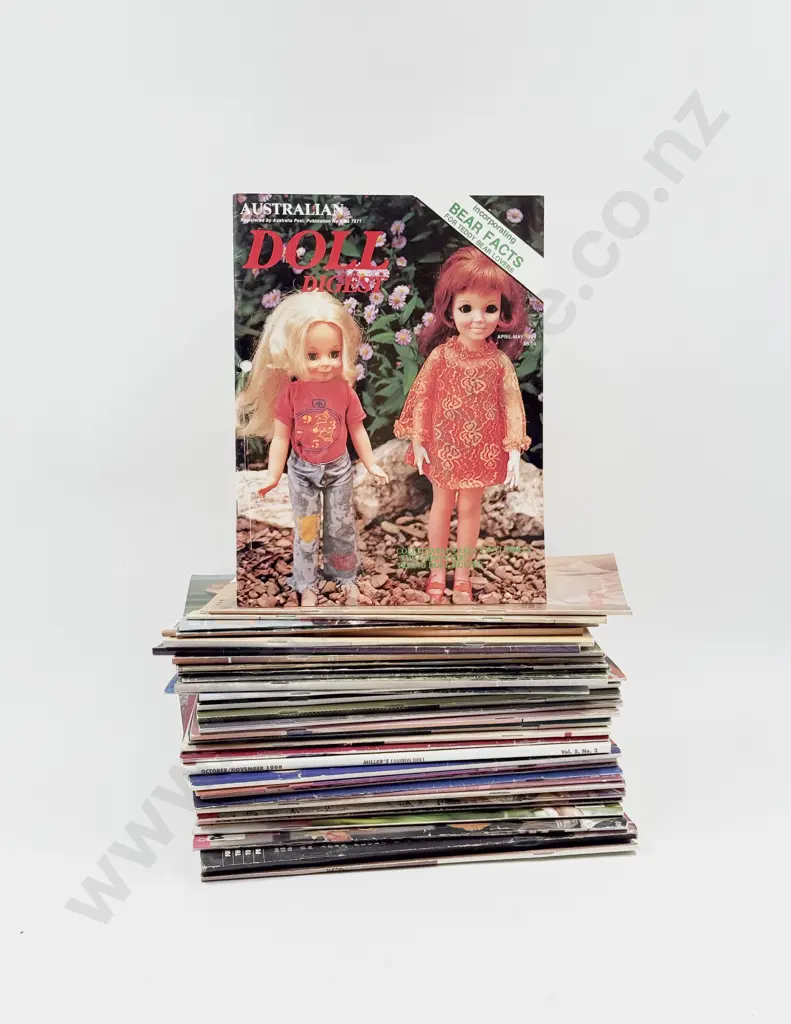 C1990's Bundle Qty The Doll Artisan and Mixed Fashion Doll Magazines Image 1++