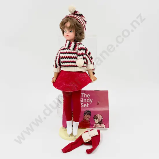 C1960's Sindy wearing Skating Girl Complete