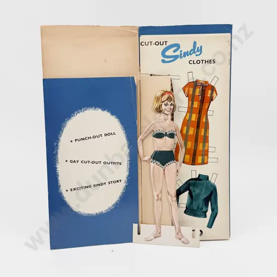 C1967 Sindy at Play Doll Cut-Out Book and The Sindy Set Catalogue