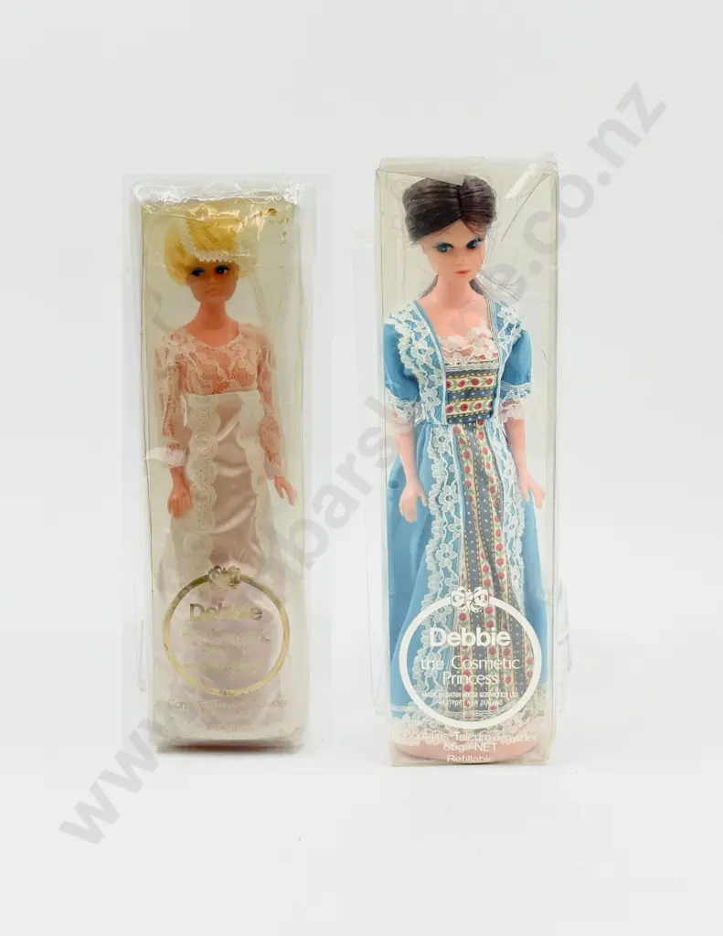 Two Boxed Made in NZ C1960's Debbie Dolls 28cm Image 1++