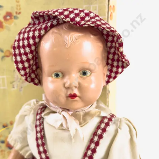 Original Boxed Masudaya Japan Mechanical Walking Doll