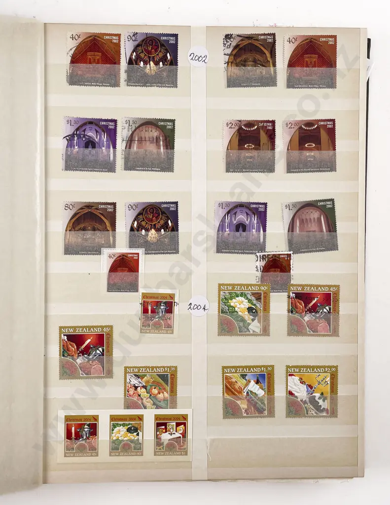 NZ Three Stock Book Albums Mixed Pre-decimal and Decimal Image 1++