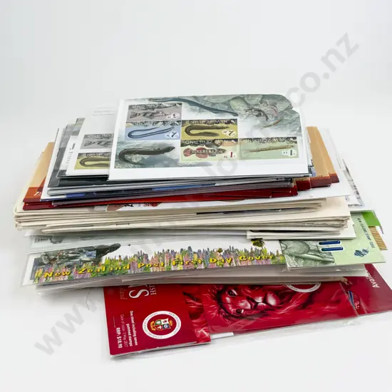 NZ FDC's some Miniature Sheets Matching