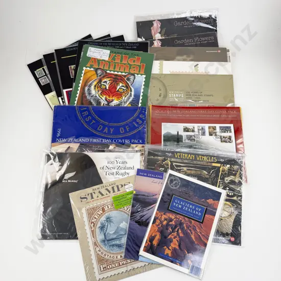 NZ Collectors Stamp Packs and FDC Packs