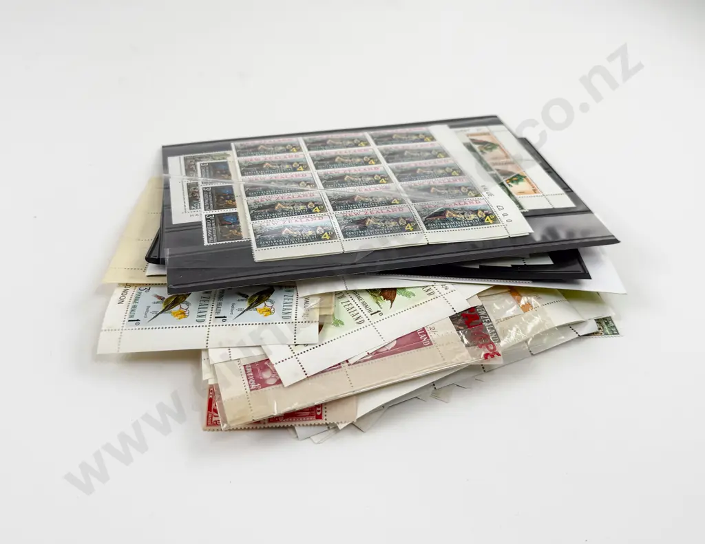 NZ Mainly Pre-decimal Health Miniature Sheets and small blocks Image 1++