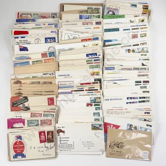 NZ Shoe Carton Qty Early Pre-Decimal and Decimal FDC's