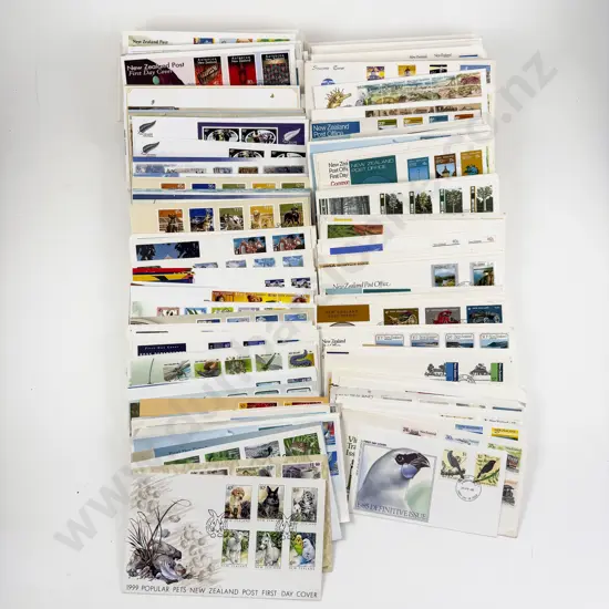 NZ Shoe Carton Qty Mainly Early Decimal FDC's