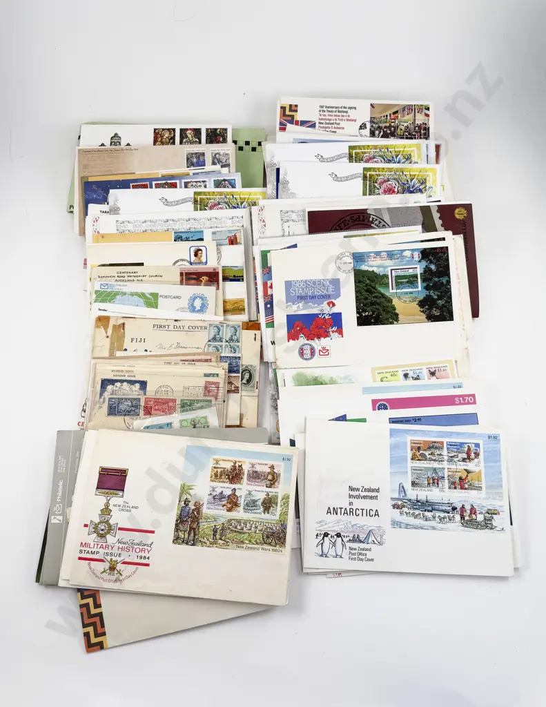 NZ Shoe Carton Qty Mainly Decimal FDC's Image 1++