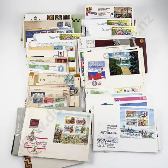 NZ Shoe Carton Qty Mainly Decimal FDC's