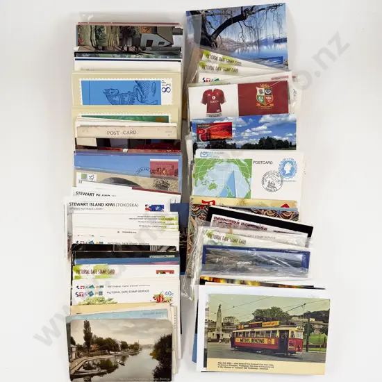 Qty NZ and World Post Paid Cards and Postcards