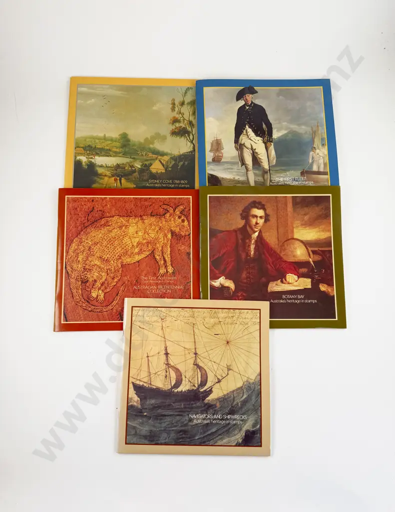 Australian Bicentennial Collection 1788-1988 Heritage Stamps Two Sets one without Stamps Image 1++