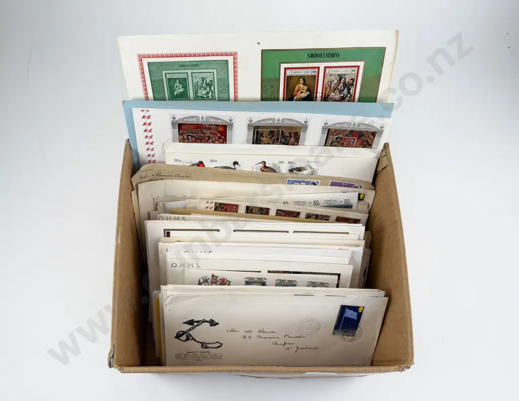 Bundle Qty Pacific Island FDC's and some Postal Histories Image 1++