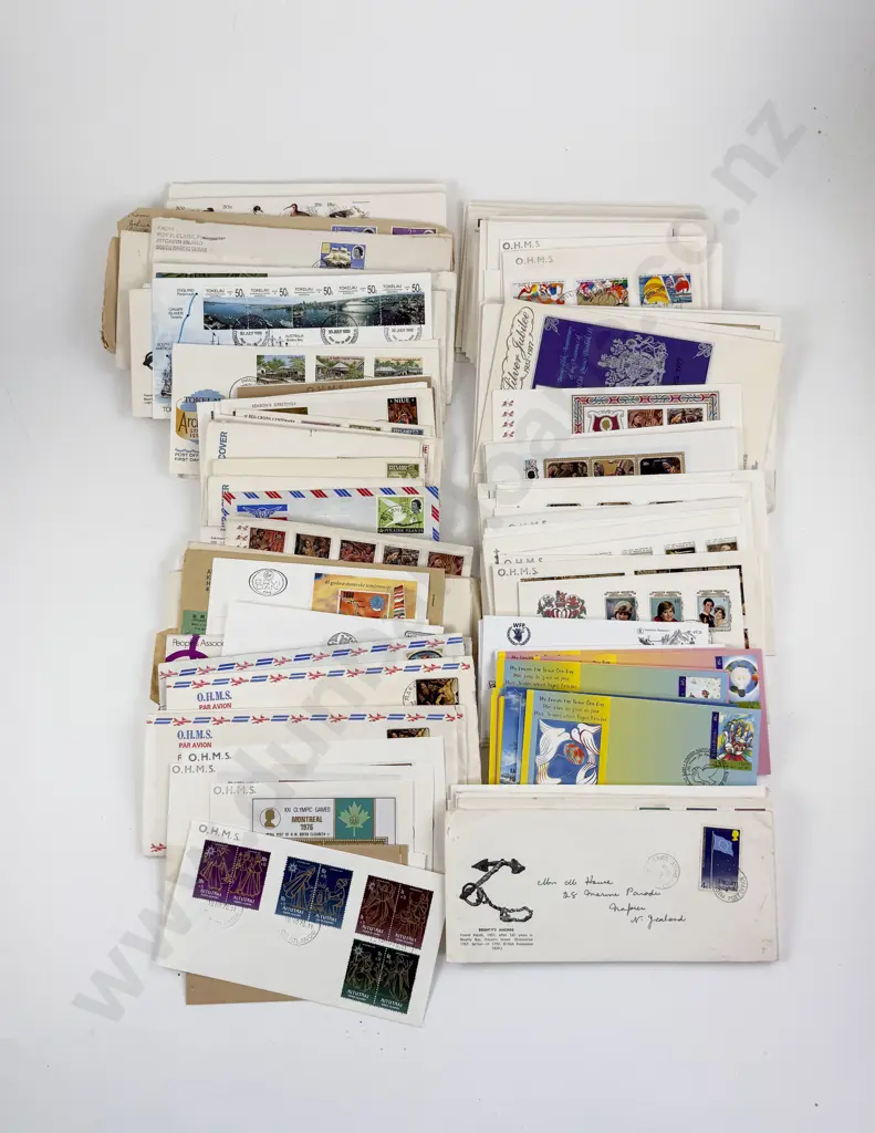 Bundle Qty Pacific Island FDC's and some Postal Histories Image 1++