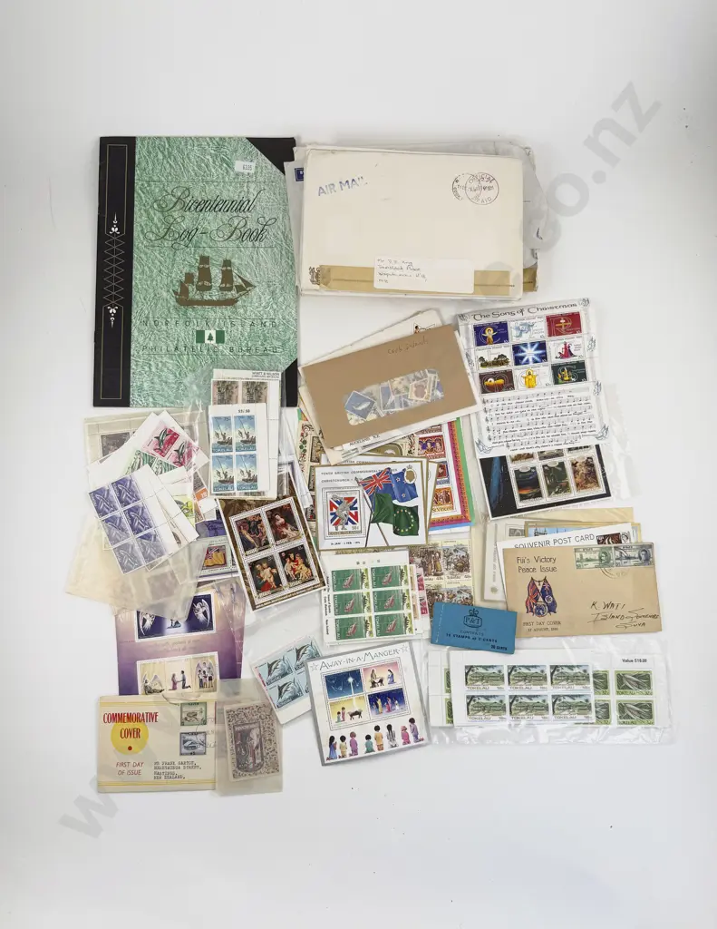 Qty Pacific Island FDC's and Miniature Sheets Image 1++