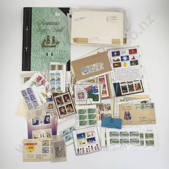Qty Pacific Island FDC's and Miniature Sheets
