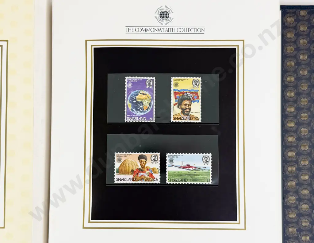 Ltd Edition 1981 Commonwealth Collection Stamp Album Image 1++
