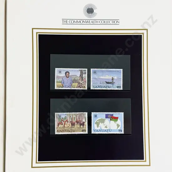 Ltd Edition 1981 Commonwealth Collection Stamp Album