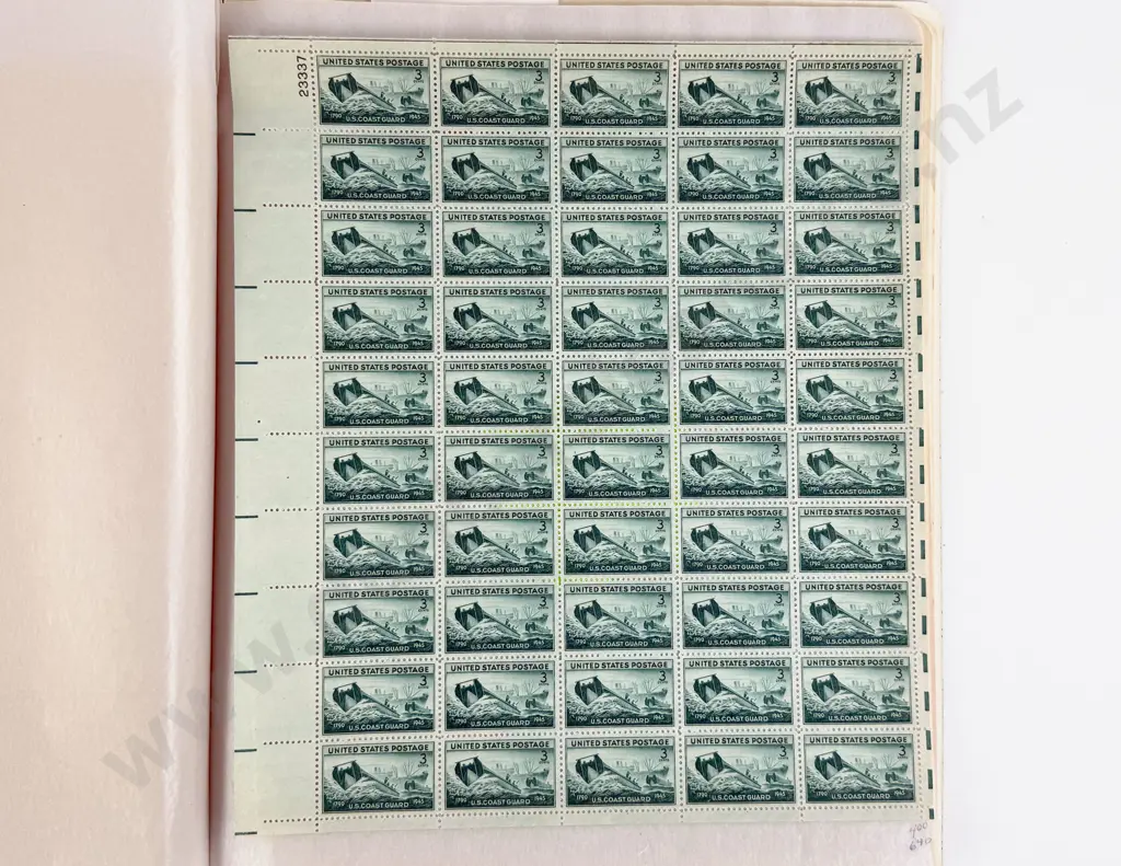 Mint Sheet File Of US Mint Full and Part Sheets Image 1++