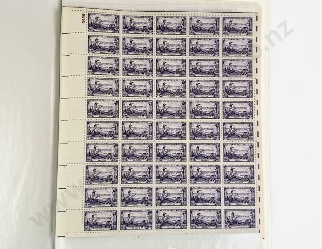Mint Sheet File Of US Mint Full and Part Sheets Image 1++