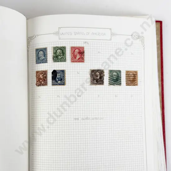 Album US Single Stamps 1870 - 2000