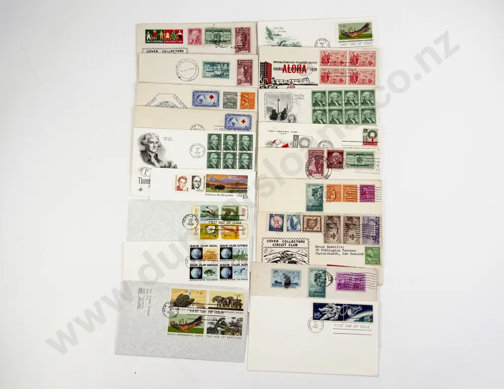Small Qty US FDC's and Postal Histories Image 1++