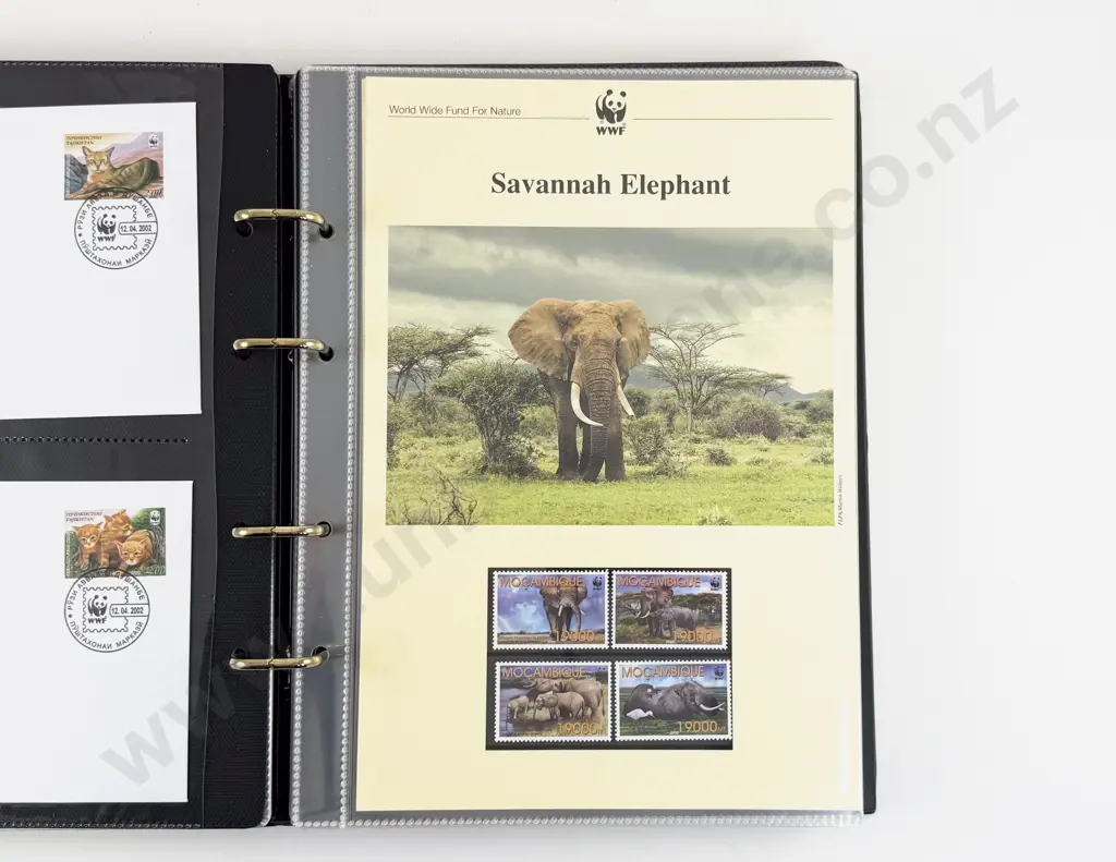 Five WWF World FDC Albums Image 1++