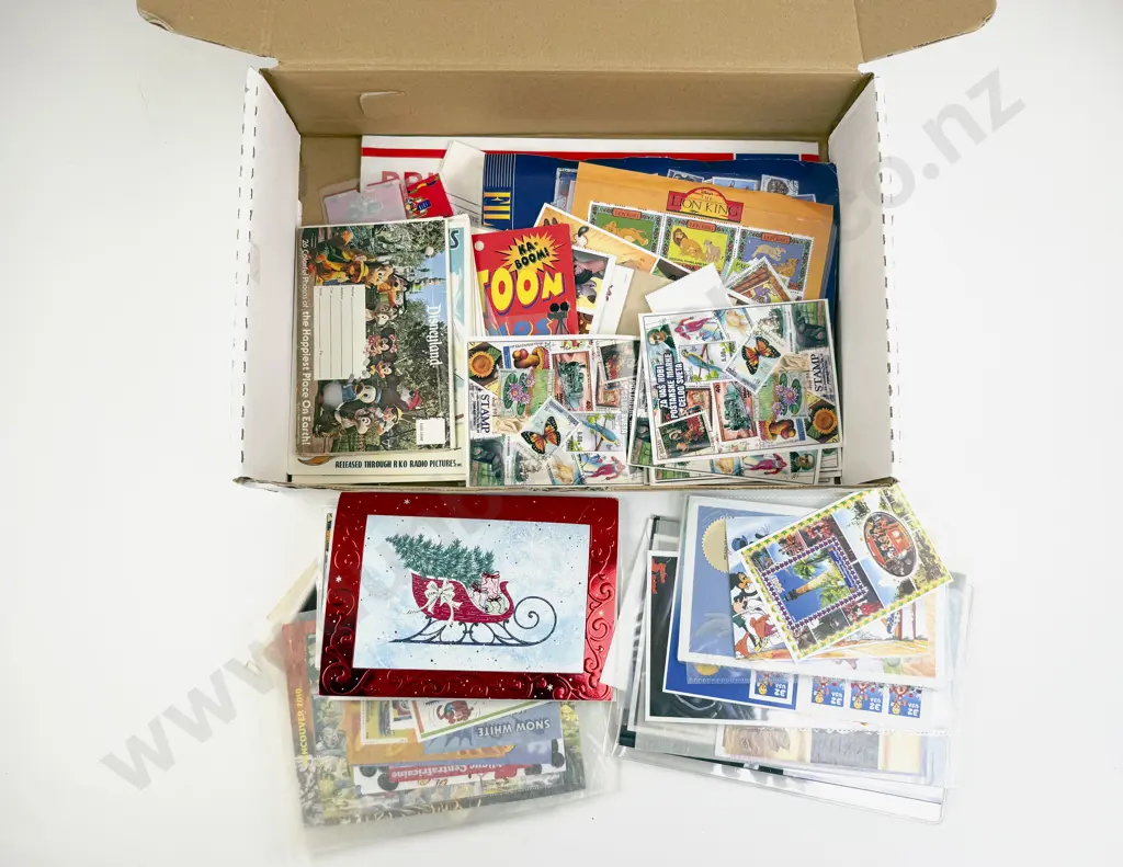 Collection World Disney Stamps and Some Postcards Image 1++