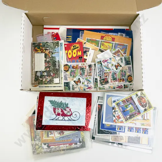 Collection World Disney Stamps and Some Postcards