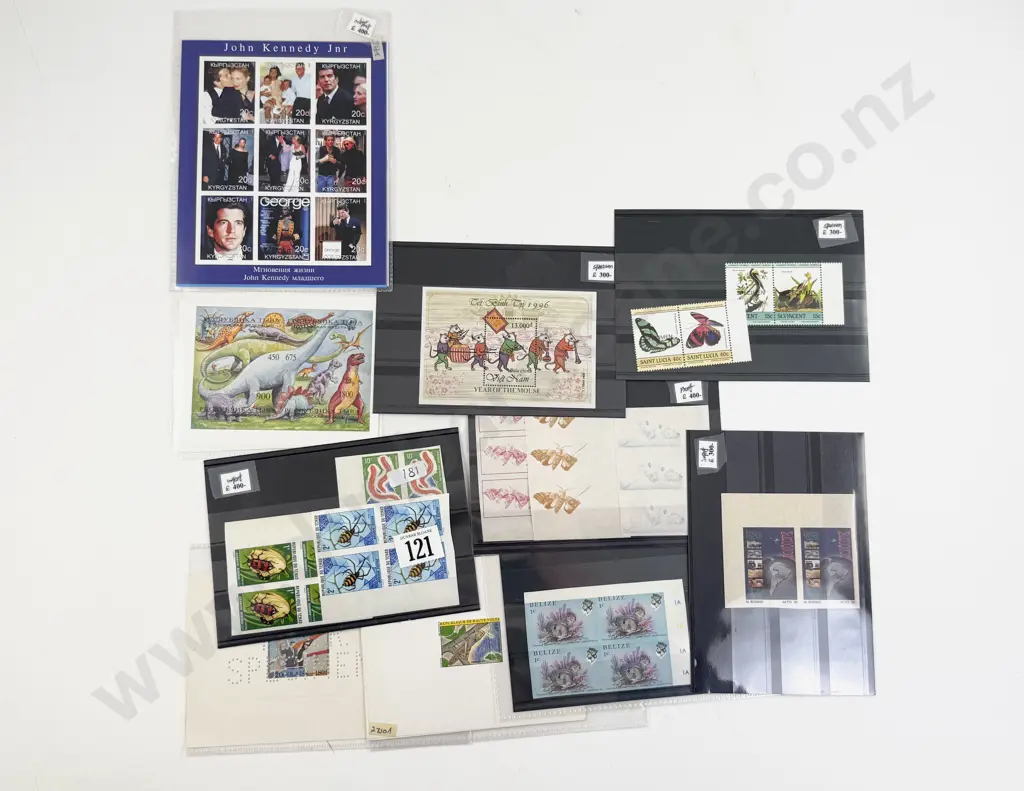 Collection World Imperf Error Stamps Image 1++