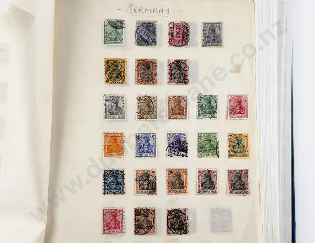 German Stock Book Album of Stamps Image 1++
