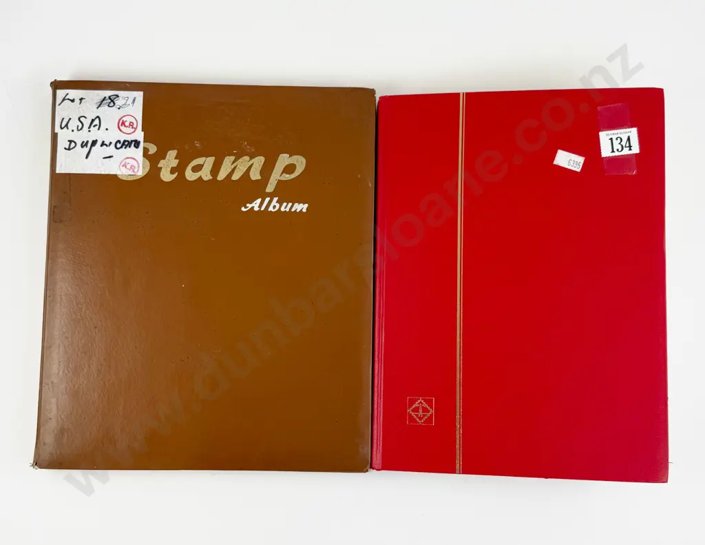 Two Canada Vintage Stock Book Stamp Albums Image 1++