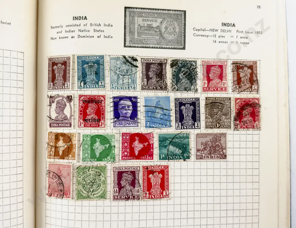 Three Vintage School Boy World Stamp Albums Image 1++