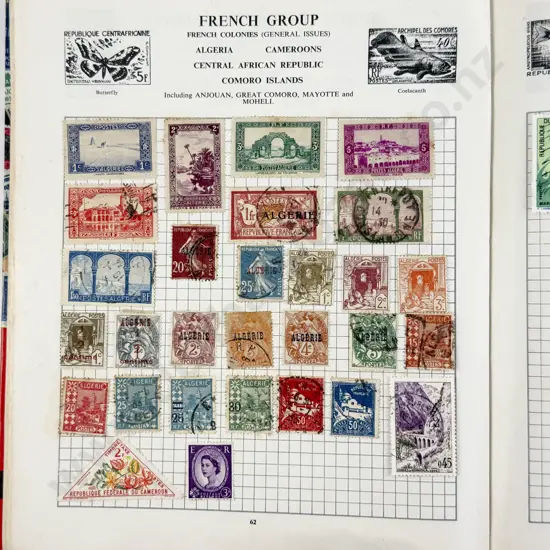 Three Vintage School Boy World Stamp Albums