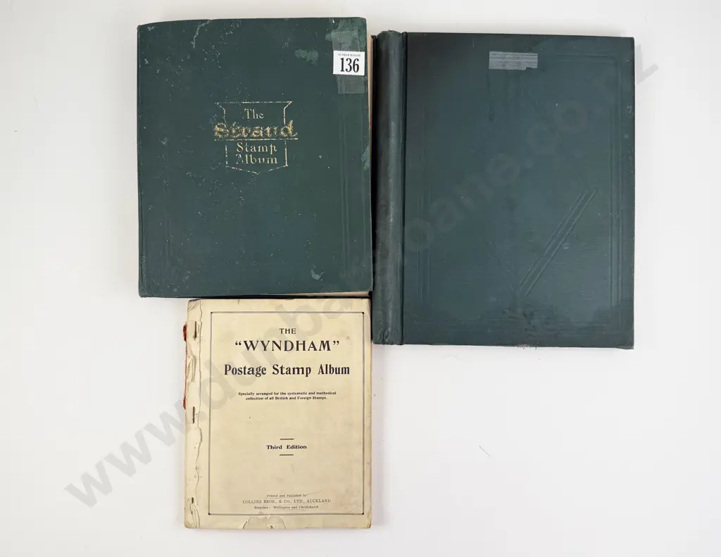 Three World Vintage Stamp Albums Image 1++