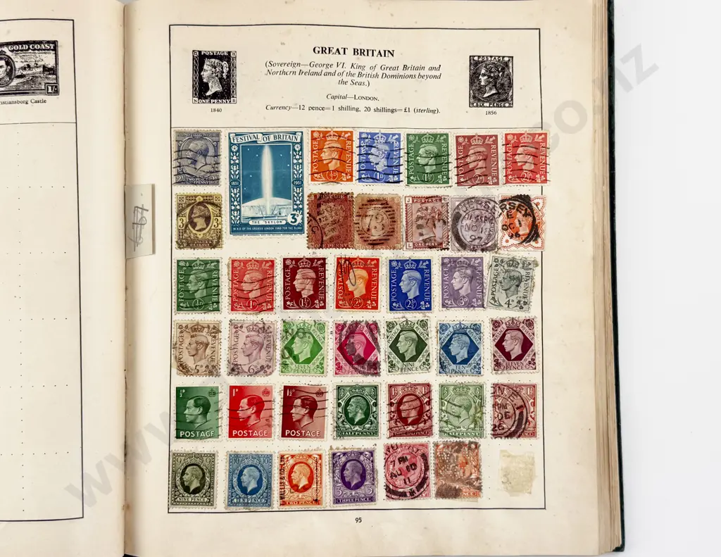 Three World Vintage Stamp Albums Image 1++