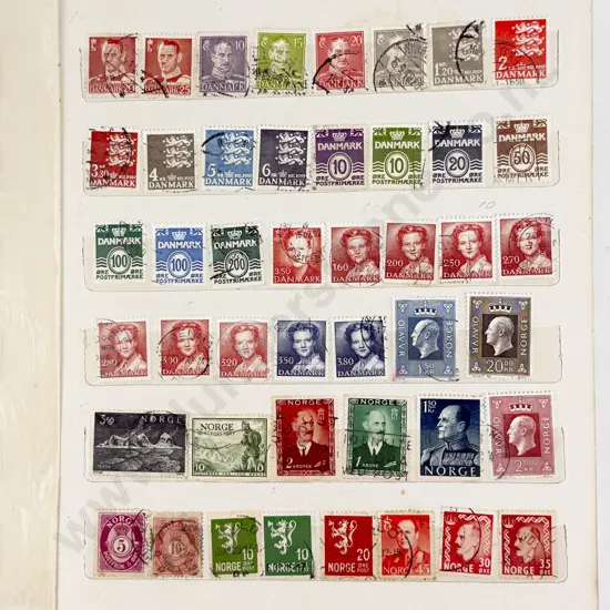 Part United Nations Mint Stamp Album and World Stock Book Album