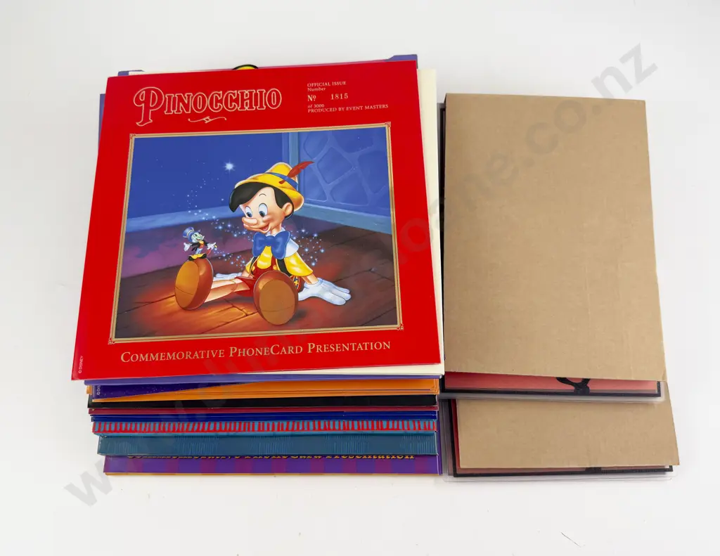 NZ Telecom Disney Limited Edition Phonecard Packs (17) and Two Warner Bros Cartoon Classics Image 1++