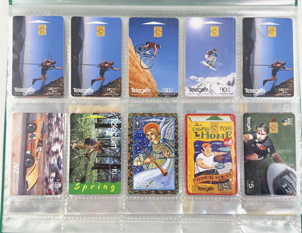 Qty Un-Mounted Telecom Phone Cards Image 1++