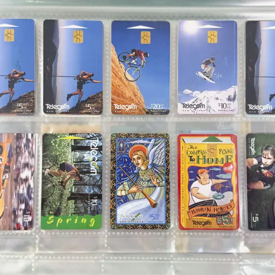 Qty Un-Mounted Telecom Phone Cards