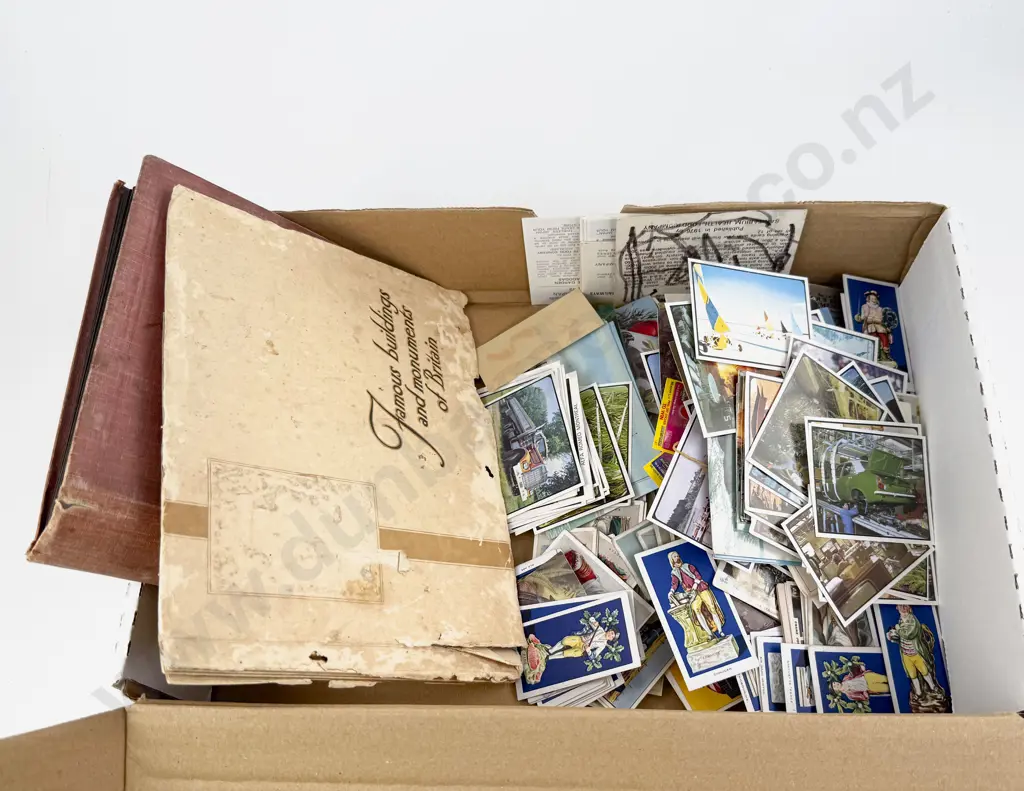 Qty Various Cigarette Cards including Metal Plaques and Qty Cereal Cards Image 1++
