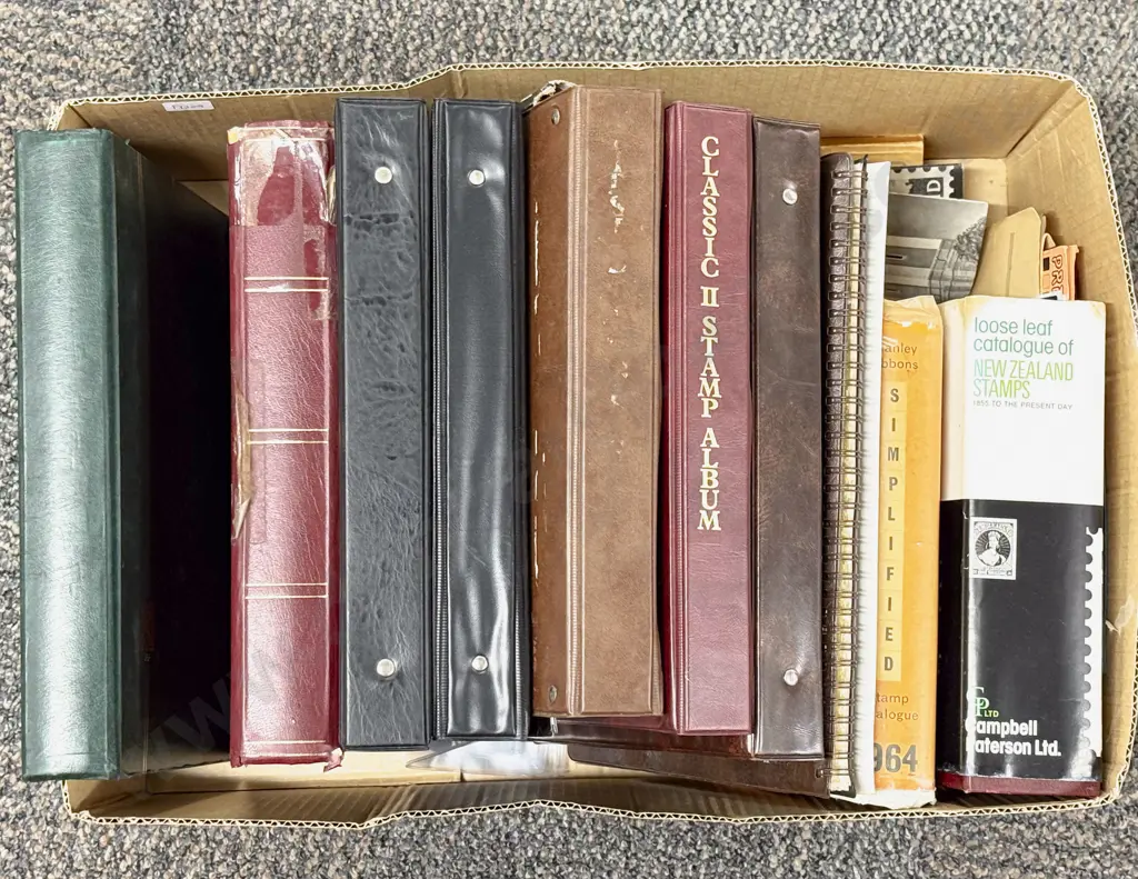 Vintage Stamp Reference Books and Used Stamp Albums and Books Image 1++